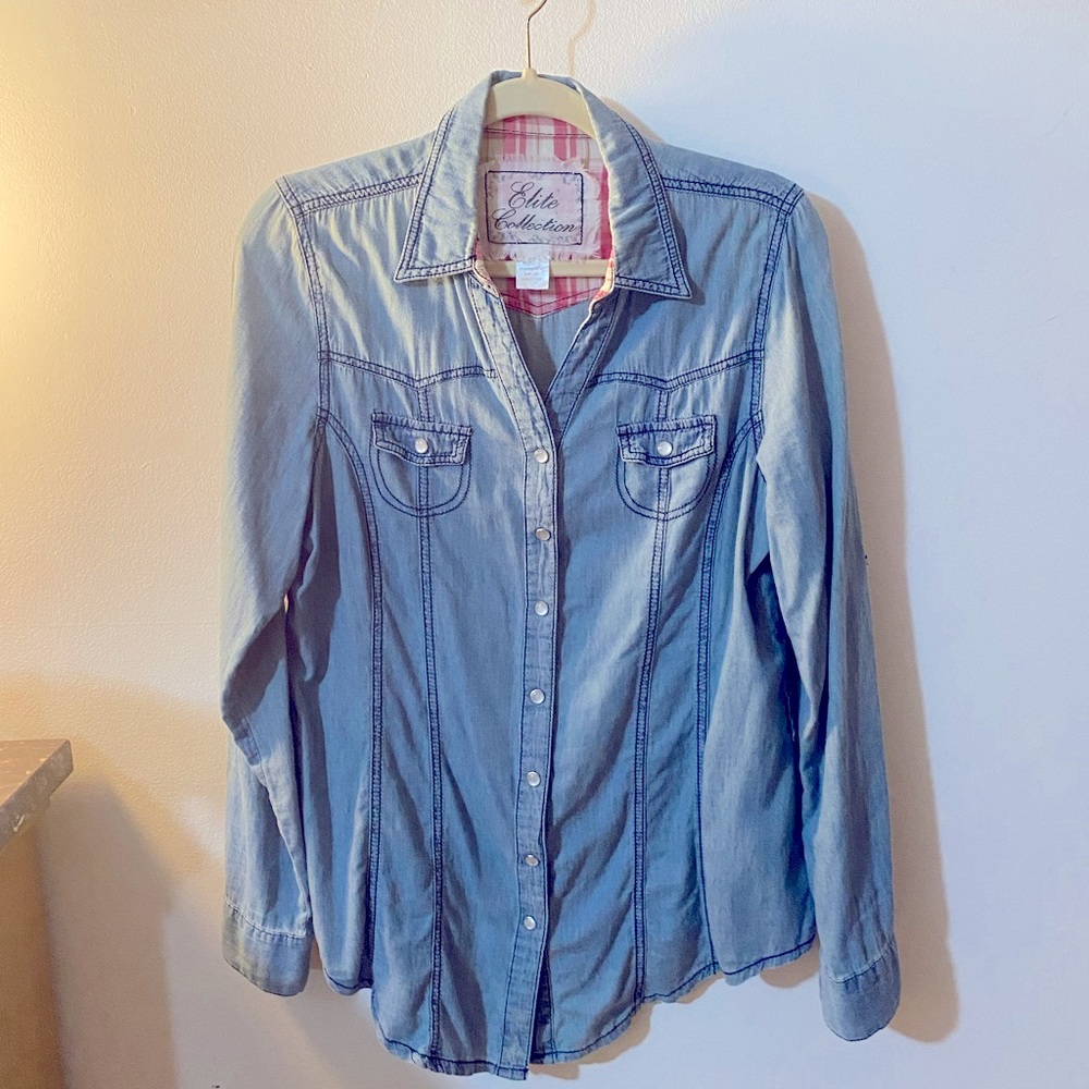 Women Jean Shirt